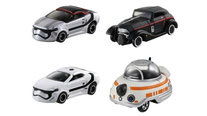 Illustration for article titled Tomica's Die-cast Star Wars Vehicle Toys Have Gotten Even Wackier